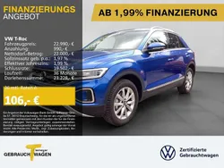 Blau Gebraucht 2024 VW T-Roc Style SUV | 22.990 € (Guter Preis)