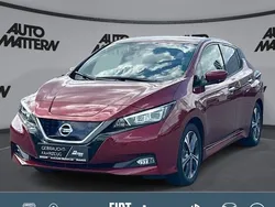 Rot Gebraucht 2021 Nissan Leaf N-Connecta Kleinwagen | 15.990 € (Fairer Preis)