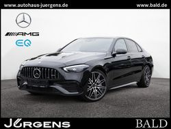 Schwarz obsidianschwarz metall Gebraucht 2024 Mercedes C43 AMG AMG Limousine | 60.880 € (Fairer Preis)