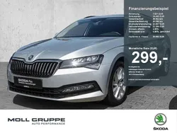 Brillantsilber metallic Gebraucht 2022 Skoda Superb Ambition Kombi | 29.850 € (Fairer Preis)