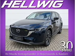 Deep crystal blue metallic (metallic) Gebraucht 2024 Mazda CX-5 Newground SUV | 31.780 € (Guter Preis)