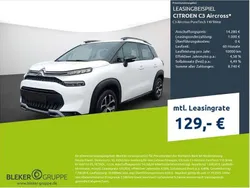 Lack weiss banquise/typ aussenverkleidung spiegel flach standard Gebraucht 2023 Citroën C3 Aircross PureTech SUV | 14.280 € (Guter Preis)