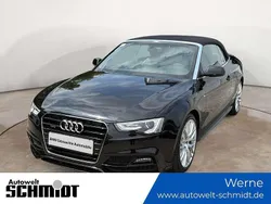 Mythosschwarz metallic Gebraucht 2016 Audi A5 Cabriolet S-Line Cabrio | 16.390 € (Guter Preis)