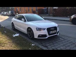 Weiß Gebraucht 2015 Audi A5 Sportback Comfort Limousine | 18.400 € (Etwas zu teuer)