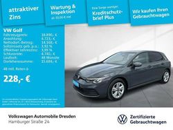 Grau Gebraucht 2020 VW Golf VIII Life Limousine | 18.890 € (Fairer Preis)