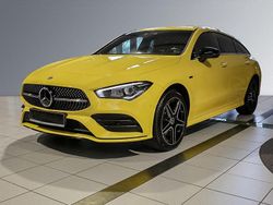 Gelb Gebraucht 2020 Mercedes CLA250e Shooting Brake AMG line Kombi | 25.800 € (Fairer Preis)