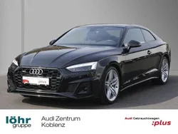 Mythosschwarz metallic Gebraucht 2021 Audi A5 S-Line Coupé | 42.980 € (Teuer)