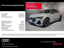 Gletscherweiß metallic Gebraucht 2021 Audi e-tron Ambiente SUV | 54.890 €