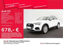 Ibisweiß Gebraucht 2022 Audi Q3 Design SUV | 29.768 € (Guter Preis)