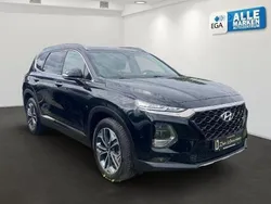 Schwarz metallic Gebraucht 2019 Hyundai Santa Fe Premium SUV | 27.990 € (Fairer Preis)