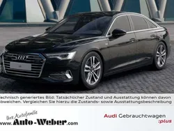 Schwarz Gebraucht 2022 Audi A6 S-Line Limousine | 38.890 € (Fairer Preis)