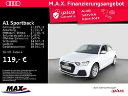 Gletscherweiß metallic Gebraucht 2024 Audi A1 Advanced Plus Kleinwagen | 21.879 € (Superpreis)