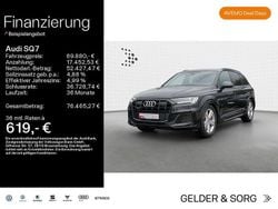 Mythosschwarz metallic Gebraucht 2022 Audi SQ7 S-Line SUV | 69.880 € (Guter Preis)