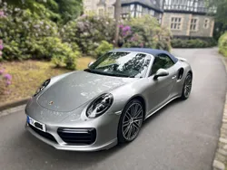 Silber Gebraucht 2017 Porsche 911 Turbo Cabriolet Cabrio | 131.490 € (Fairer Preis)