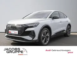 Weiß Gebraucht 2022 Audi Q4 Sportback e-tron S-Line SUV | 38.430 € (Etwas zu teuer)