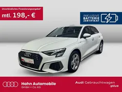 Weiß Gebraucht 2022 Audi A3 Sportback e-tron S-Line Limousine | 23.960 € (Guter Preis)