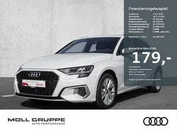 Weiß Gebraucht 2024 Audi A3 Sportback Advanced Plus Limousine | 29.840 € (Fairer Preis)