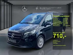 Obsidianschwarz metallic Gebraucht 2024 Mercedes V250 Style Van / Kleinbus | 64.900 € (Teuer)