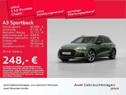 Distriktgrün metallic Gebraucht 2024 Audi A3 Advanced Limousine | 40.889 €