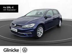 Atlantic blue metallic Gebraucht 2017 VW Golf VII Sound Limousine | 15.970 € (Fairer Preis)