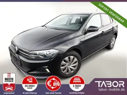 Schwarz metallic Gebraucht 2018 VW Polo Comfortline Kleinwagen | 17.188 € (Etwas zu teuer)