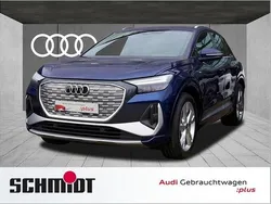 Navarrablau metallic Gebraucht 2024 Audi Q4 e-tron S-Line SUV | 51.220 €