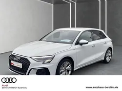 Gletscherweiß metallic Gebraucht 2024 Audi A3 S-Line Limousine | 32.980 € (Guter Preis)