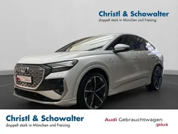 Gletscherweiß metallic Gebraucht 2022 Audi Q4 Sportback e-tron Sport SUV | 31.909 € (Superpreis)