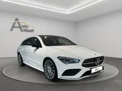 Weiß Gebraucht 2019 Mercedes CLA250 Shooting Brake AMG Kombi | 30.999 € (Fairer Preis)