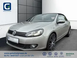 Silber Gebraucht 2012 VW Golf Cabriolet Cabrio | 11.930 € (Guter Preis)