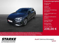 Daytonagrau perleffekt Gebraucht 2022 Audi A3 Sportback e-tron S-Line Limousine | 26.930 € (Fairer Preis)