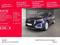Navarrablau metallic Gebraucht 2024 Audi Q2 Advanced SUV | 28.880 € (Fairer Preis)