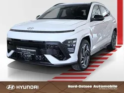 Atlas white Gebraucht 2025 Hyundai Kona N Line SUV | 30.990 € (Guter Preis)