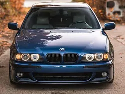 Blau Gebraucht 2002 BMW 540 M Sport Limousine | 22.490 €