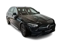 Schwarz Gebraucht 2024 Mercedes C220 AMG Kombi | 42.879 € (Fairer Preis)