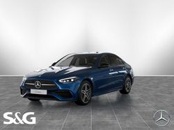 Metalliclack spektralblau Gebraucht 2024 Mercedes C200 AMG Limousine | 44.890 € (Teuer)