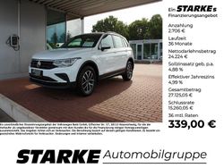 Grau (uranograu) Gebraucht 2021 VW Tiguan Life SUV | 26.580 € (Etwas zu teuer)
