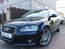Blau Gebraucht 2009 Audi A3 Sportback S-Line Limousine | 7.990 € (Etwas zu teuer)