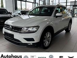 Pure white Gebraucht 2018 VW Tiguan Highline SUV | 21.900 € (Superpreis)