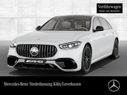 Manufaktur opalithweiß bright Gebraucht 2025 Mercedes S63 AMG AMG Limousine | 176.690 € (Fairer Preis)