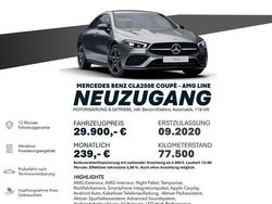 Grau Gebraucht 2021 Mercedes CLA250e AMG line Limousine | 29.900 € (Fairer Preis)
