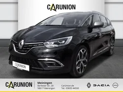 Black pearlschwarz metallic, stahlgrau metallic Gebraucht 2023 Renault Grand Scénic IV Techno Van / Kleinbus | 31.490 € (Etwas zu teuer)