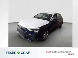 Navarrablau metallic Neu 2024 Audi A3 S-Line Limousine | 35.996 € (Guter Preis)