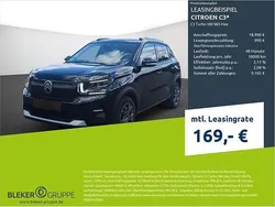 Perlaneraschwarz Gebraucht 2025 Citroën C3 Kleinwagen | 18.990 € (Fairer Preis)