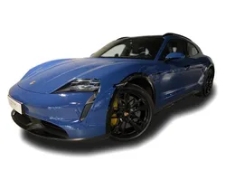 Blau Gebraucht 2023 Porsche Taycan Turbo S Cross Turismo Limousine | 120.549 € (Etwas zu teuer)