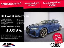 Ascariblau metallic Neu 2025 Audi RS6 Performance Kombi | 154.980 € (Guter Preis)