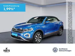 Ravennablau metallic Gebraucht 2024 VW T-Roc Cabriolet Style Cabrio | 29.850 € (Guter Preis)