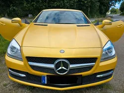 Gelb Gebraucht 2012 Mercedes SLK200 Cabrio | 18.800 € (Fairer Preis)