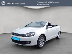 Weiß Gebraucht 2015 VW Golf Cabriolet LOUNGE Cabrio | 13.980 € (Guter Preis)