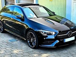 Schwarz Gebraucht 2021 Mercedes CLA250e AMG line Limousine | 27.800 € (Guter Preis)